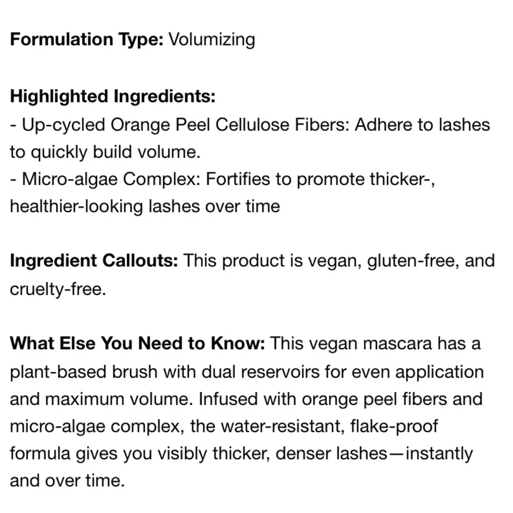 Bareminerals Maximist Volumizing Mascara